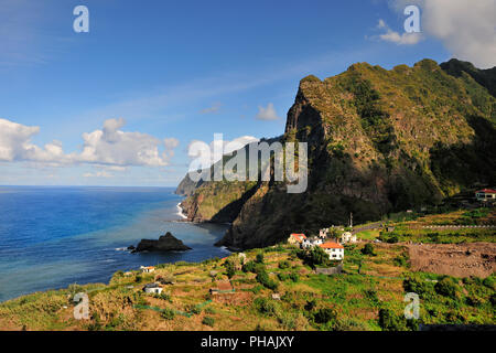 Portugal, Madeira island, Sao Jorge on the north coast Stock Photo - Alamy