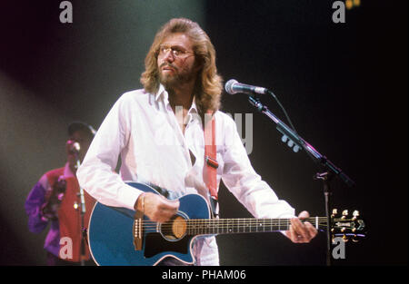 Barry Gibb (Bee Gees) on 24.05.1991 in Kiel. | usage worldwide Stock Photo