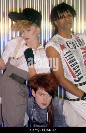 Thompson Twins (mit Tom Bailey) on 09.02.1985 in München / Munich.