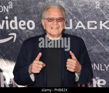 San Pedro, California, USA. 31st Aug, 2018. MACE NEUFELD attends the Premiere Of 'Tom Clancy's Jack Ryan' at the opening night of Los Angeles Fleet Week 2018 in San Pedro California. Credit: Billy Bennight/ZUMA Wire/Alamy Live News Stock Photo
