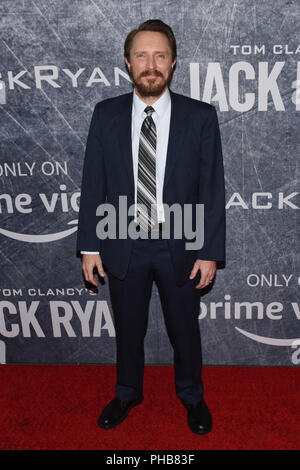 San Pedro, California, USA. 31st Aug, 2018. JOHN HOOGENAKKER attends the Premiere Of 'Tom Clancy's Jack Ryan' at the opening night of Los Angeles Fleet Week 2018 in San Pedro California. Credit: Billy Bennight/ZUMA Wire/Alamy Live News Stock Photo