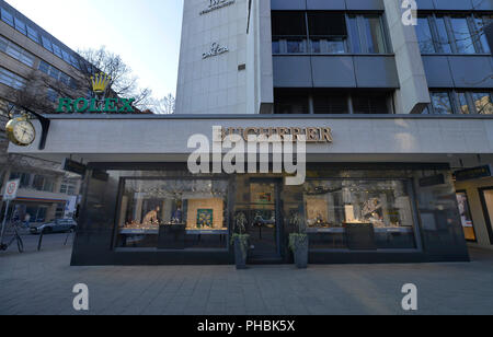 Juwelier Bucherer, Kurfuerstendamm, Charlottenburg, Berlin, Deutschland Stock Photo