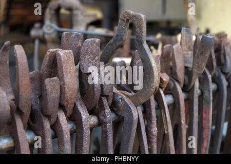 Plier, pliers, forging tools Stock Photo