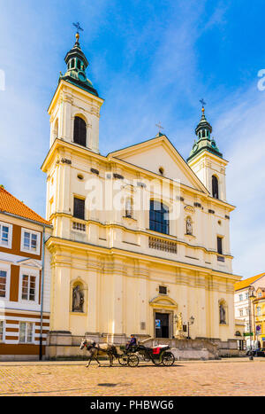 Church of the Holy Spirit, Old Town, UNESCO World Heritage Site, Warsaw, Poland, Europe Stock Photo