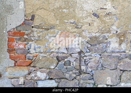 old weathered wall Stock Photo