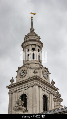 St Alphege's church (1718), Greenwich, London, England, UK Stock Photo