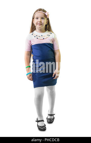 Schoolgirl in uniform Stock Photo