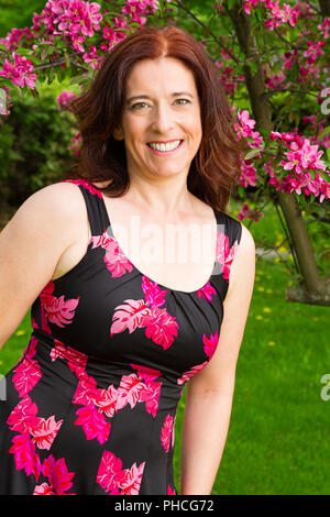 Portrait of a middle age woman Stock Photo