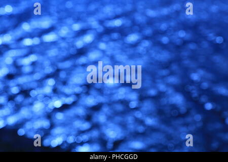 background glittering water bokeh Stock Photo