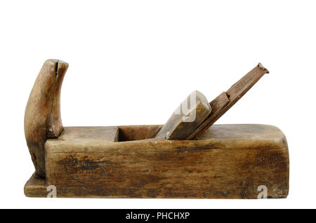 old wooden plane Stock Photo