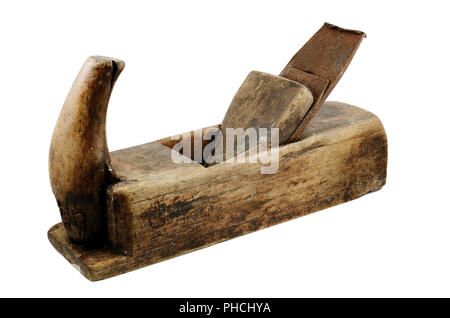 old wooden plane Stock Photo
