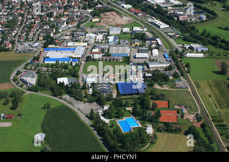 Industrial park in Steinen Stock Photo
