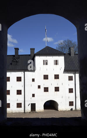 the medieval castle in Turku, Finland Stock Photo