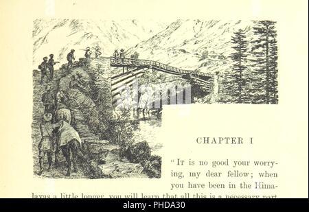 Image  from page 33 of 'Lights & Shades of Hill Life in the Afghan and Hindu Highlands of the Punjab. A contrast . With maps and illustrations, etc' . Stock Photo