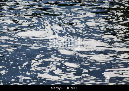Foaming water Stock Photo