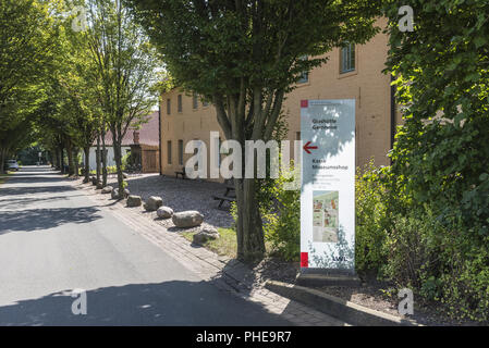 glass factory Gernheim Stock Photo