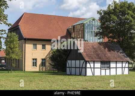 glass factory Gernheim Stock Photo