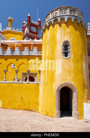 The Pena Palace. Sintra. Portugal Stock Photo