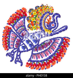 Mayan  Eagle bird Stock Photo