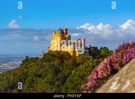 Pena Palace in Sintra - Portugal Stock Photo