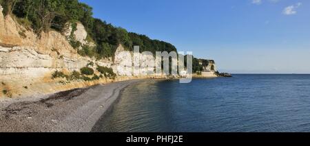 Stevns Klint Limestone Cliff At The East Coast Of Denmark Stock Photo Stevns Klint Limestone Cliff At The East Coast Of Denmark Stock Photo