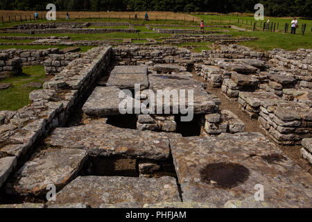 Chester Fort bei Hexham Stock Photo