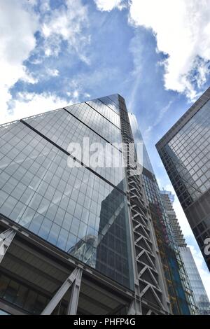 Inside the City of London's Square Mile financial district, London, United Kingdom Stock Photo