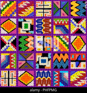 Rug American Indians style Stock Photo