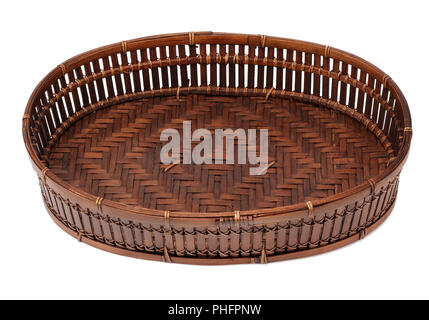 Asian wattled kitchen basket Stock Photo