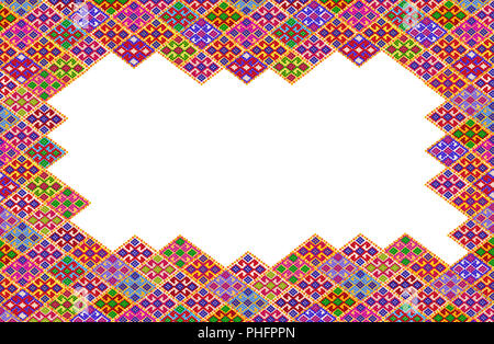 Photo frame in style of the  Indians Stock Photo