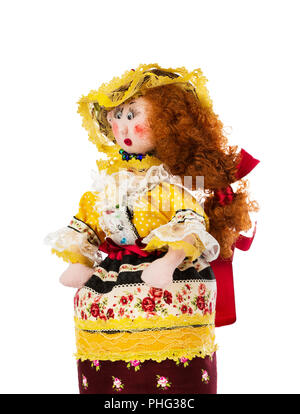 Handmade doll Stock Photo