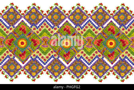 National pattern for the Ukrainian shirt Stock Photo