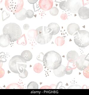 watercolor seamless pattern Stock Vector
