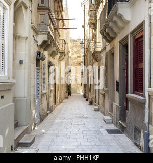 Street on the island of Malta Stock Photo