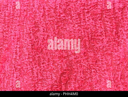 red fabric texture and background Stock Photo