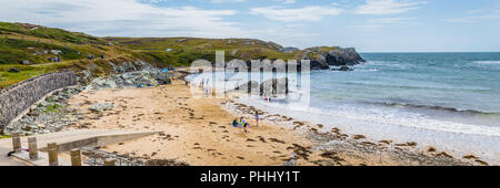 Porth Dafarch, Anglesey, North Wales, UK Stock Photo