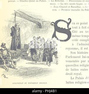 Image  from page 127 of 'Paris de siècle en siècle. Le cu0153ur de Paris, splendeurs et souvenirs. Texte, dessins et lithographes par A. Robida' . Stock Photo