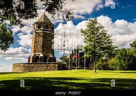 The Tower on Fox Hill   Vernon, Connecticut, USA Stock Photo