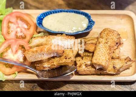 Grilled salmon Stock Photo