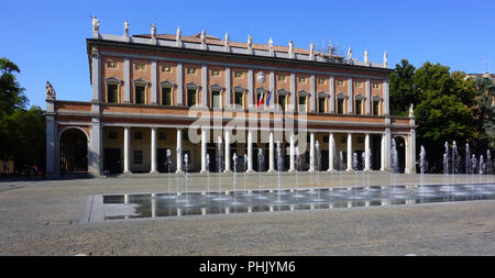 the Romolo Valli Municipale theater, Reggio Emilia, Italy Stock Photo