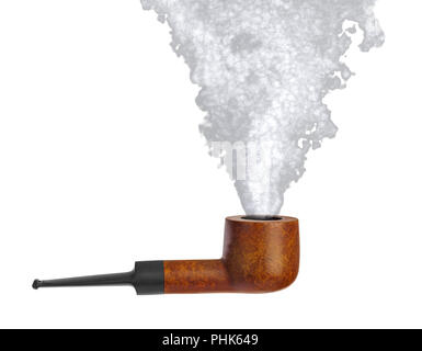 Vintage smoking pipe Stock Photo