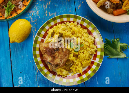 South African biryani Stock Photo