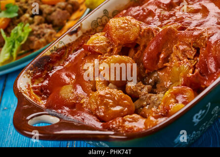 South African Bobotie Stock Photo