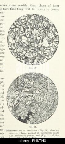 Image  from page 335 of 'A Treatise on Rocks, Rock-Weathering, and Soils. [With illustrations.]' . Stock Photo