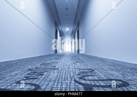 corridor in hotel and carpet Stock Photo