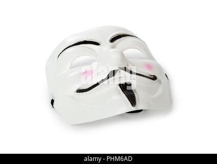 Computer hacker mask Stock Photo