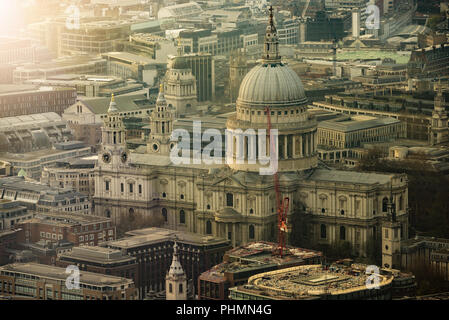 Aerial View St Pauls Cathedral