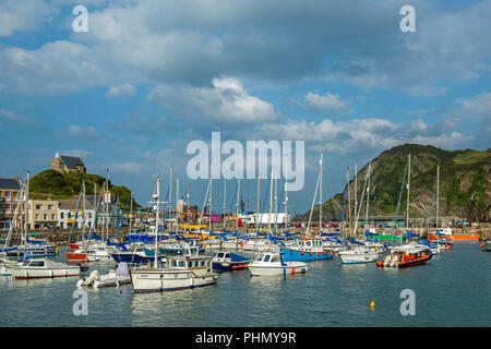 Ilfracombe Harbour North Devon, on the South West Coast Path, photographed in September Stock Photo