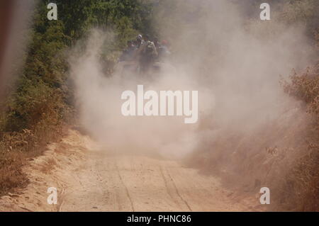 Along Highway, Sindhuli, Nepal Stock Photo