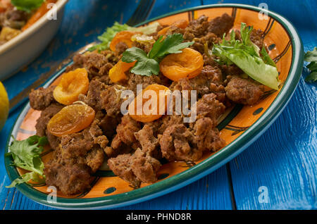 South African Kalahari mince curry Stock Photo